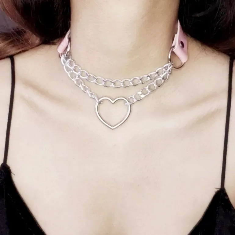 Chained Princess Collar & Leash Set