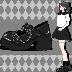 Chained Up Mary Janes
