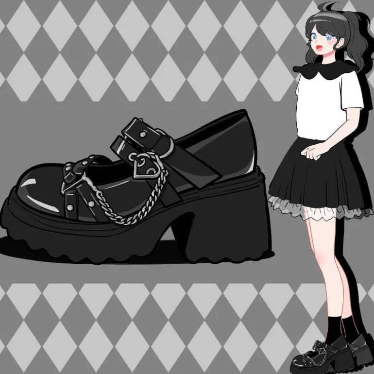 Chained Up Mary Janes