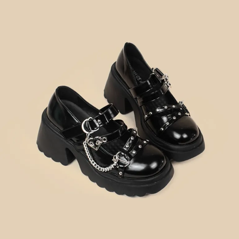 Chained Up Mary Janes