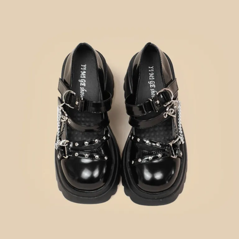 Chained Up Mary Janes