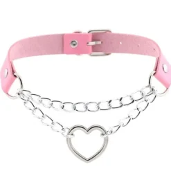 Chained Valentine Choker (15 Colors)