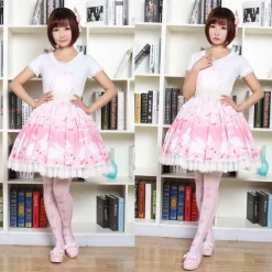 Cherry Blossom Bunny Skirt