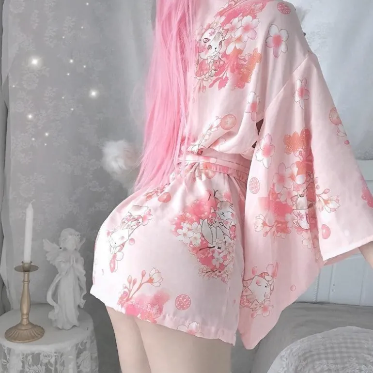 Cherry Blossom Kimono