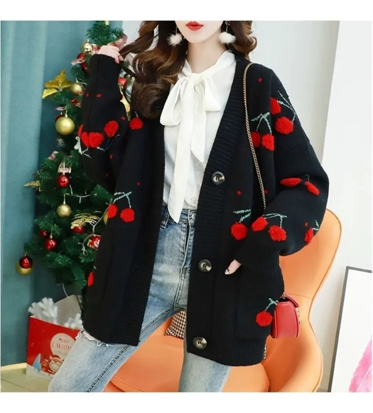 Cherry Cardigan