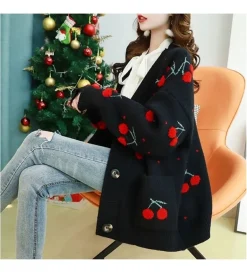 Cherry Cardigan