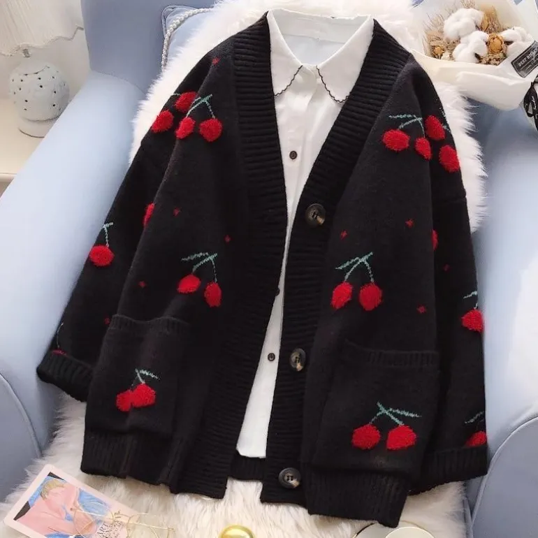 Cherry Cardigan