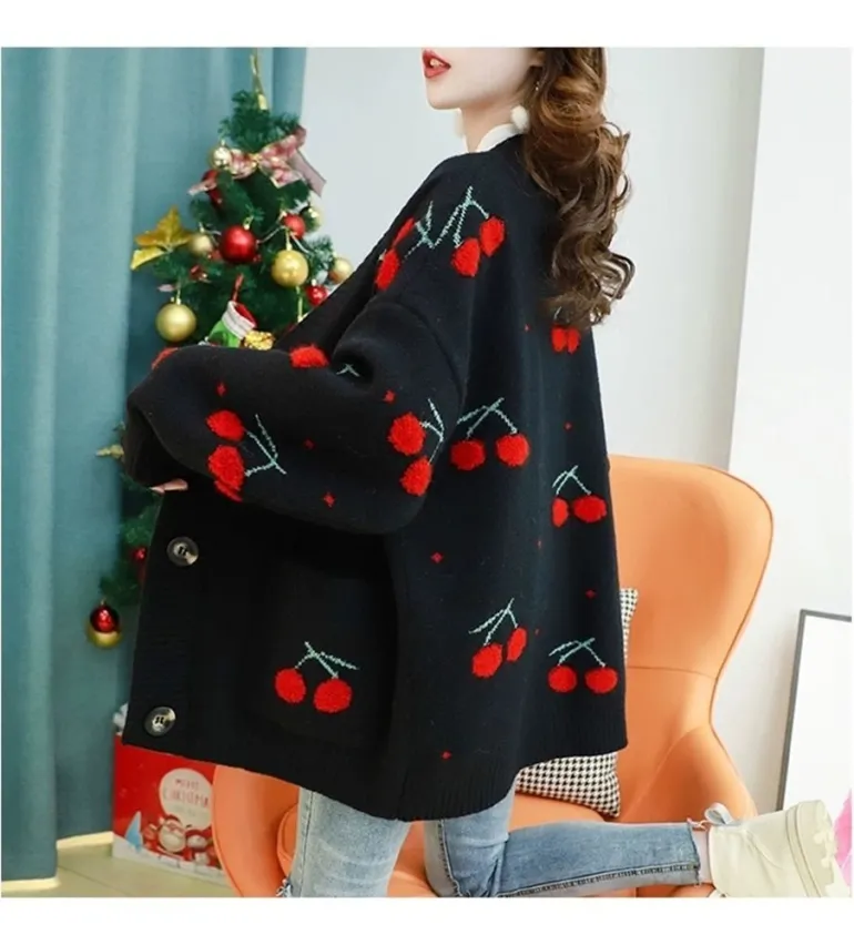 Cherry Cardigan