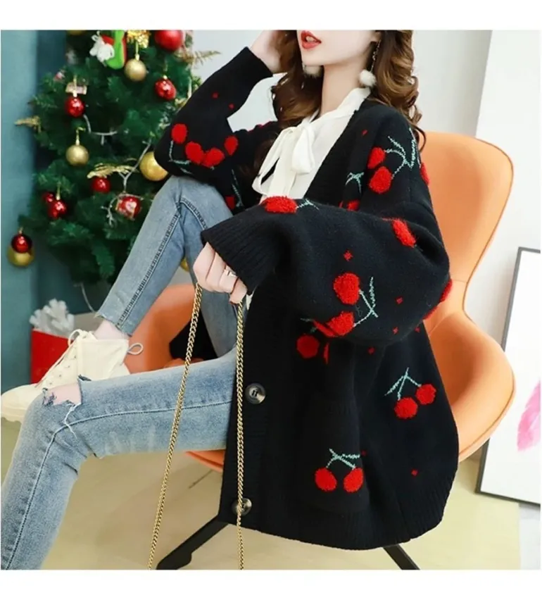 Cherry Cardigan