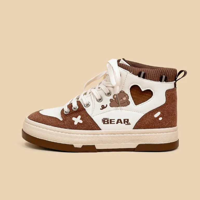 Chocolate Bear Sneakers