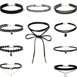 Choker Necklace Set