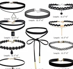Choker Necklace Set