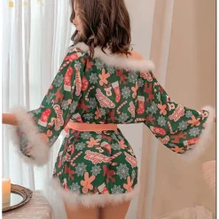 Christmas Eve Bathrobe Set