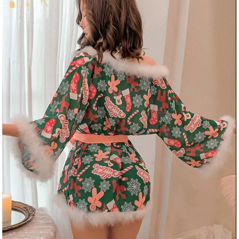 Christmas Eve Bathrobe Set