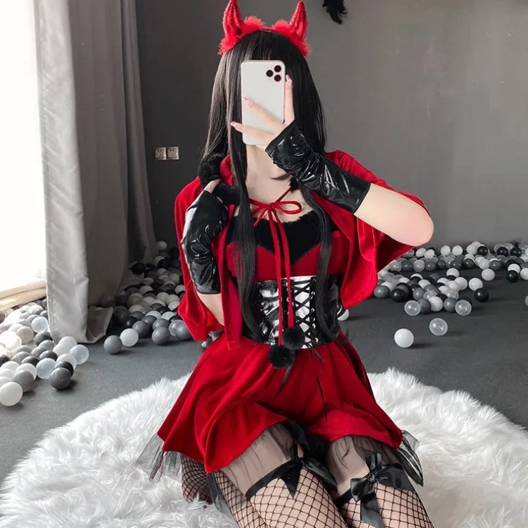 Christmas Red Riding Hood Outfit
