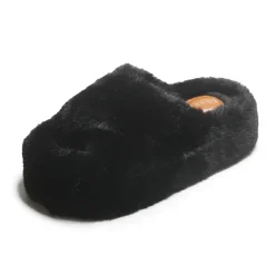 Chunky Fuzzy Sandal Slippers