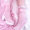 Chunky Lace Platform Boots