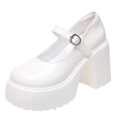Classic Mary Jane Platform Shoes