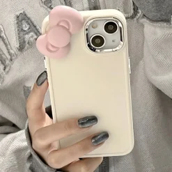 Classic Pink Bow iPhone Case
