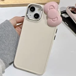 Classic Pink Bow iPhone Case