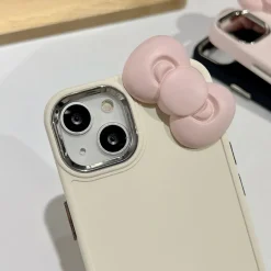 Classic Pink Bow iPhone Case