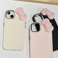 Classic Pink Bow iPhone Case