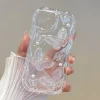 Clear Cystal Butterfly iPhone Case