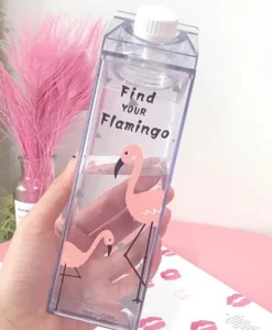 Clear Milk Carton Bottle