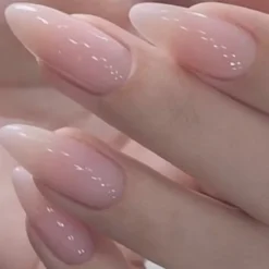Clear Neutral Tone Press On Nails