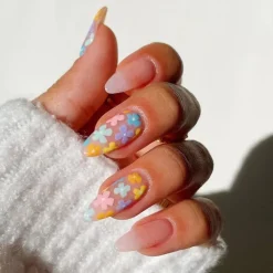 Clear Neutral Tone Press On Nails
