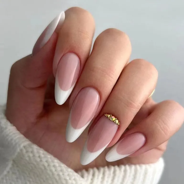 Clear Neutral Tone Press On Nails