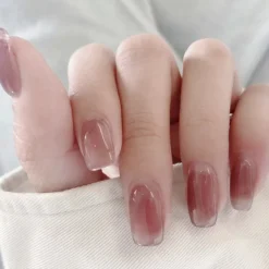 Clear Neutral Tone Press On Nails