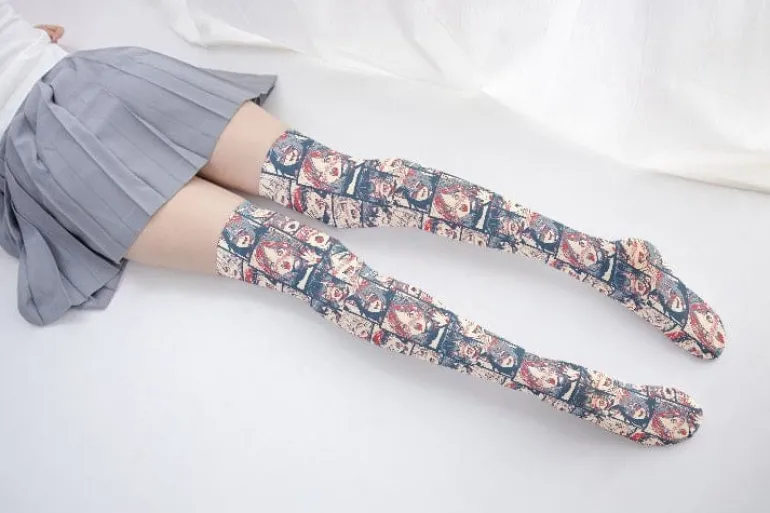Comic Strip Manga Stockings