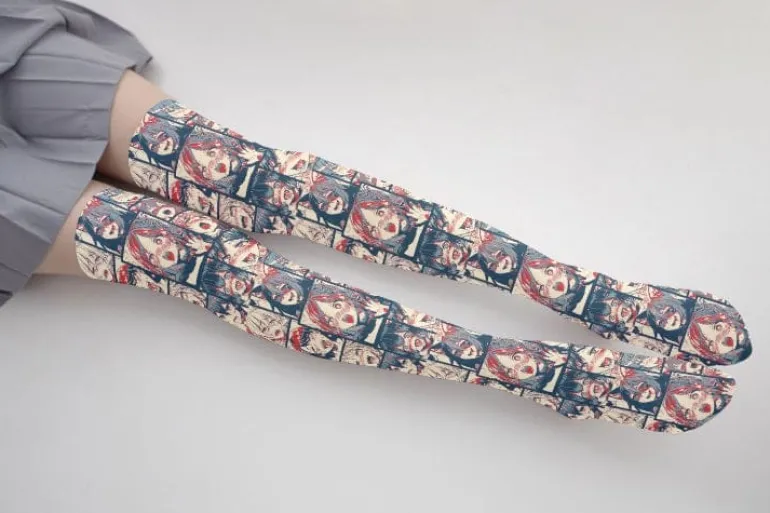 Comic Strip Manga Stockings