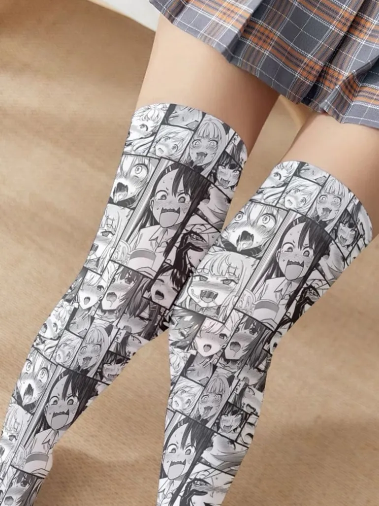 Comic Strip Manga Stockings