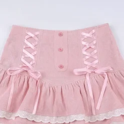 Corduroy Baby Doll Skirt