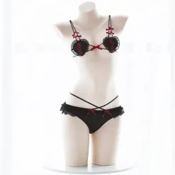 Corset Heart Lingerie Set