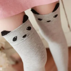 Cotton Animal Thigh Highs