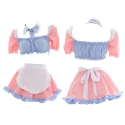 Cotton Candy Maid Cosplay Set