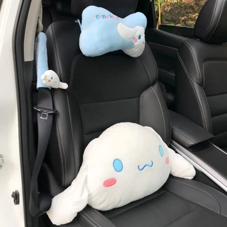 Cozy Bunny Car Cushion Cover