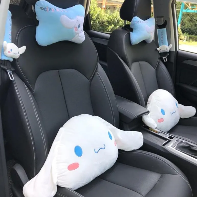 Cozy Bunny Car Cushion Cover
