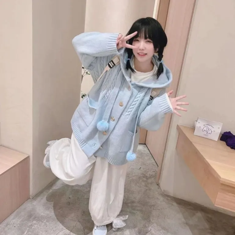 Cozy Kawaii Cardigan