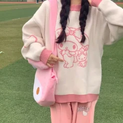 Cozy Kawaii Pastel Knit Pullovers