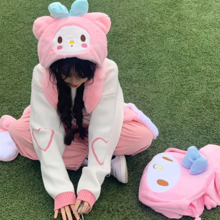 Cozy Kawaii Pastel Knit Pullovers