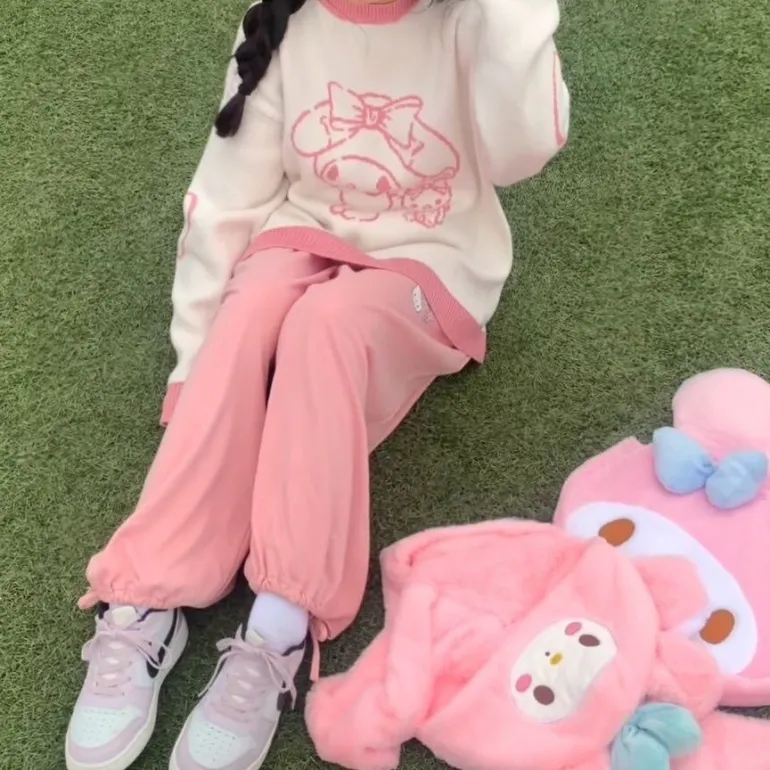 Cozy Kawaii Pastel Knit Pullovers