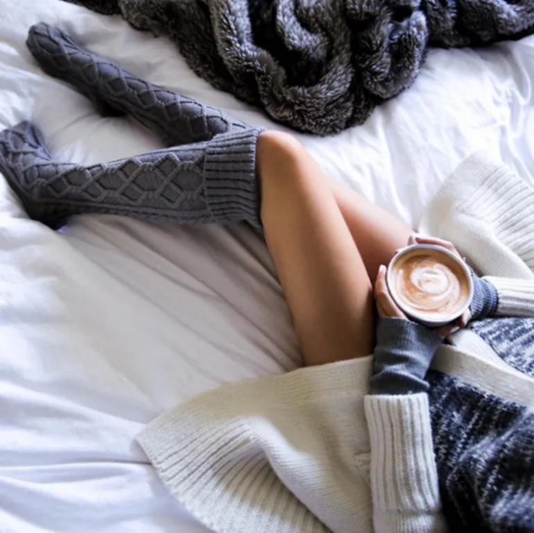 Cozy Knit Stockings