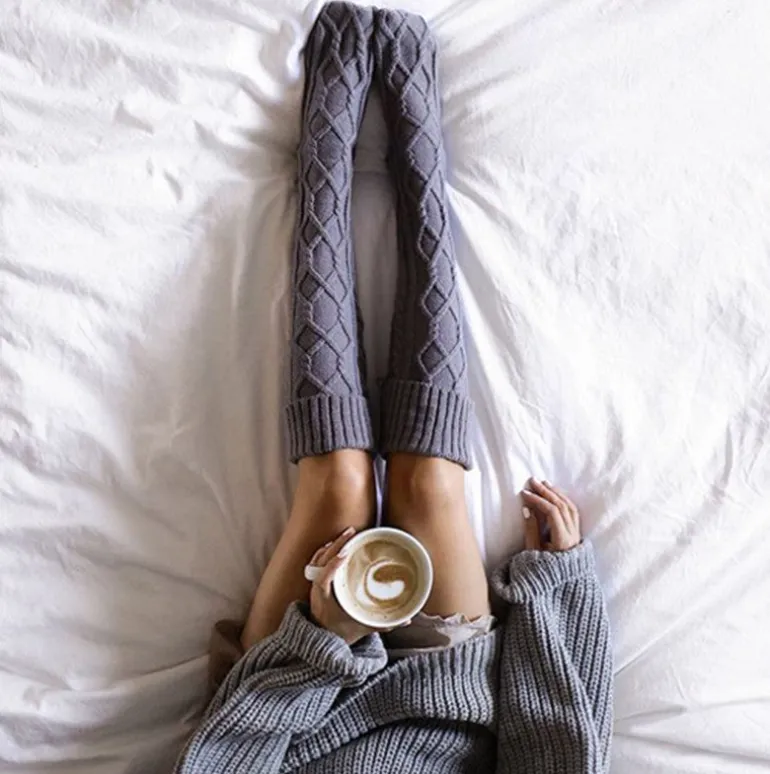 Cozy Knit Stockings