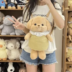 Cozy Teddy Crossbody Tote