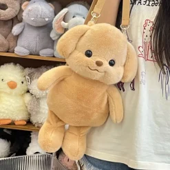 Cozy Teddy Crossbody Tote