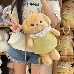 Cozy Teddy Crossbody Tote